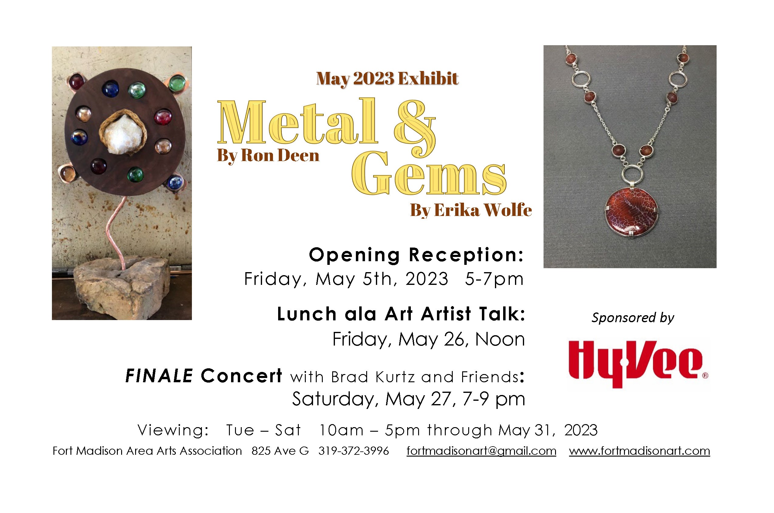 Metal & Gems | Ron Deen and Erika Wolfe