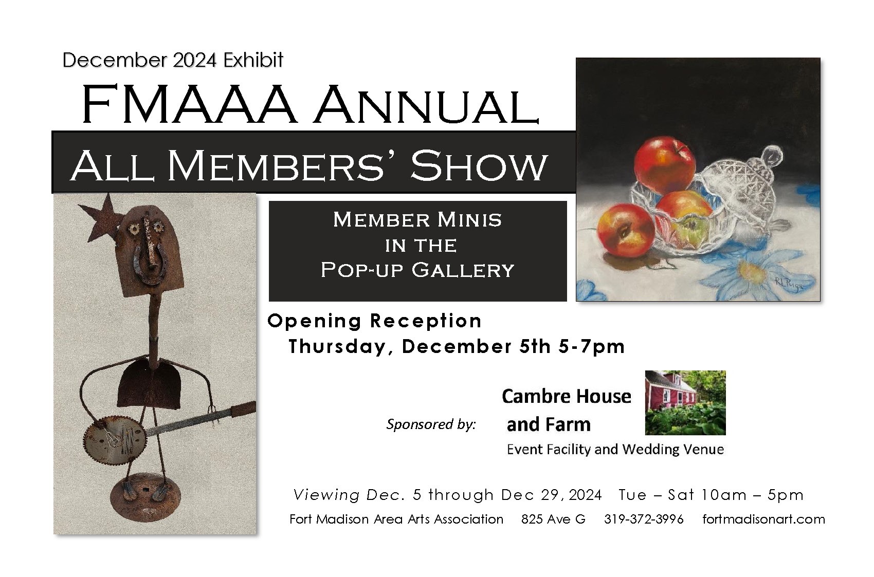 Annual December Member Show