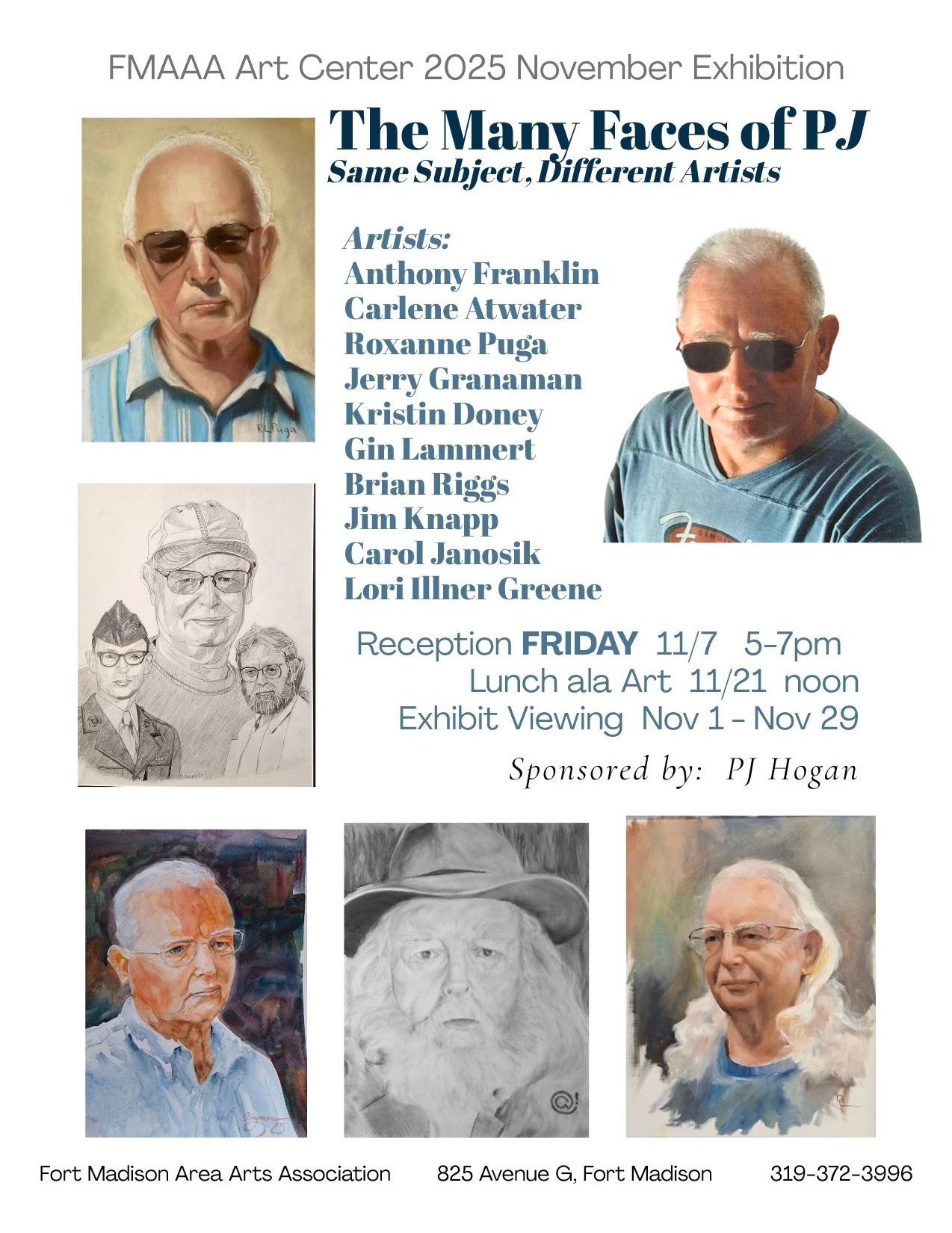 Upcoming Exhibitions: